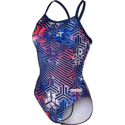 Arena Купальник ARENA KIKKO PRO LIGHTDROP BACK us flag