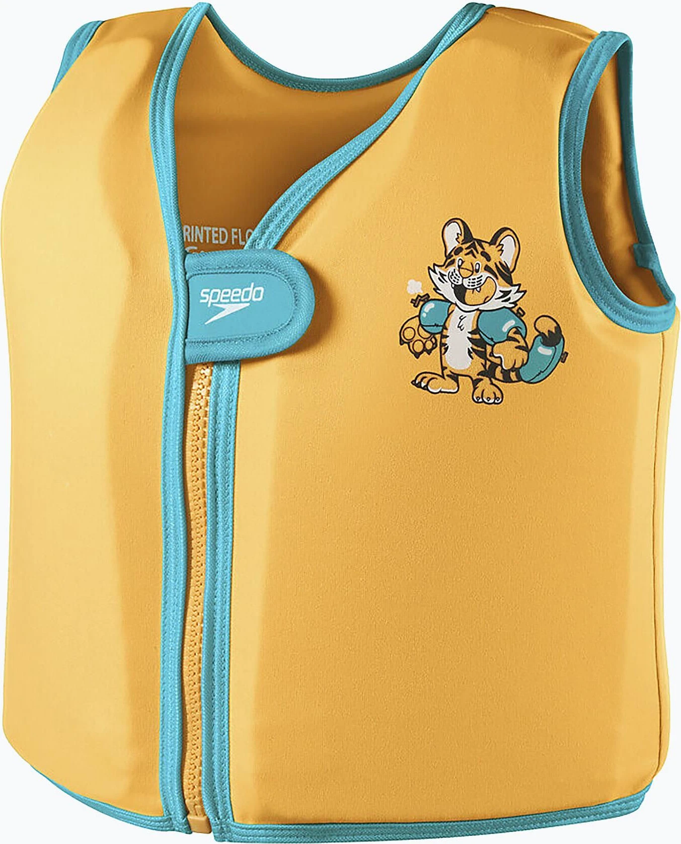 Speedo Жилет для плавания Printed Float Vest Orange/Green