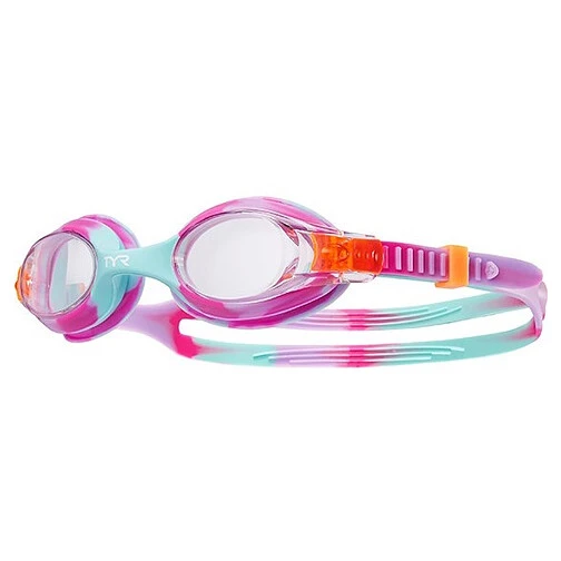 TYR Очки для плавания Swimple Tie-Dye Junior clear/pink.mi