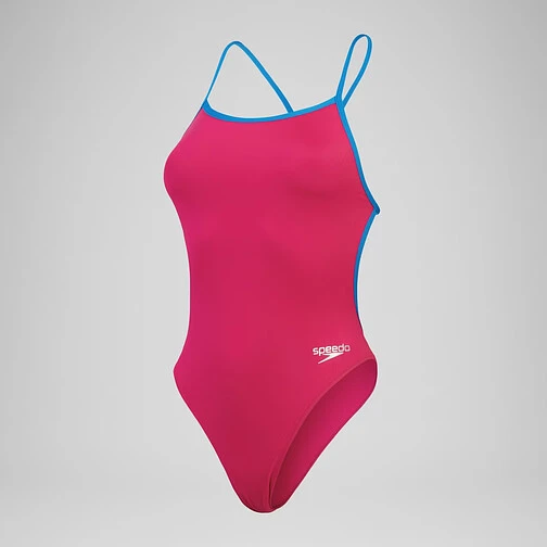 Speedo Купальник Club Training Solid Vback Swimsuit Purple/Blue