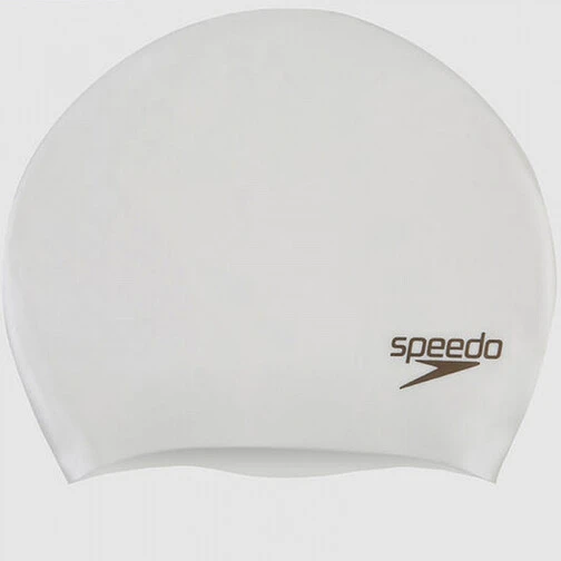 Speedo Шапочка для длинных волос Long Hair White/Gold