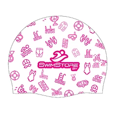 SwimStore Шапочка для плавания Aquatics white