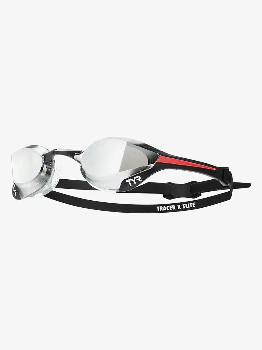 TYR Очки для плавания Tracer-X Elite Racing Mirrored silver/multi