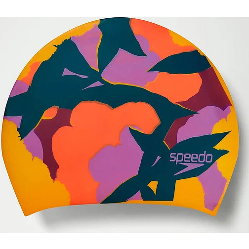 Speedo Шапочка для плавания Adult Long Hair Printed Cap multi