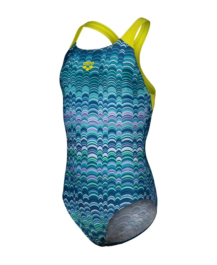 Arena Купальник ONDULATION SWIM PRO JR multi navy-soft gr