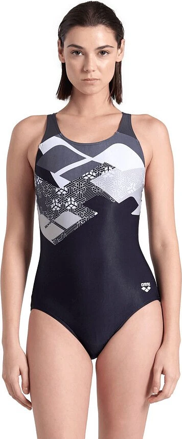 Arena Купальник ARENA LOGO KIKKO CONTROL PRO LOW B bl-asphalt-wh multi