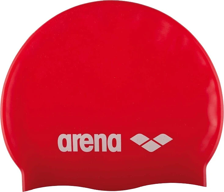 Arena Шапочка для плавания Classic Silicone Red-White