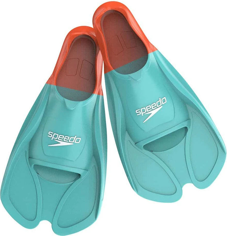 Speedo Ласты для плавания Training Fin Arctic Glass/Volcanic Orange