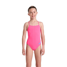 Arena Купальник спортивный TEAM CHALLENGE SOLID JR shocking pink-blue river