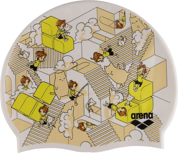 Arena Шапочка для плавания  PRINT JR Fantasize