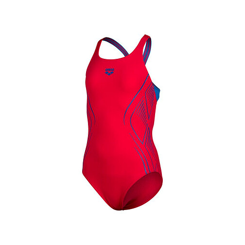 Arena Купальник ARENA REFLECTING SWIM PRO JR fr rose-blue river