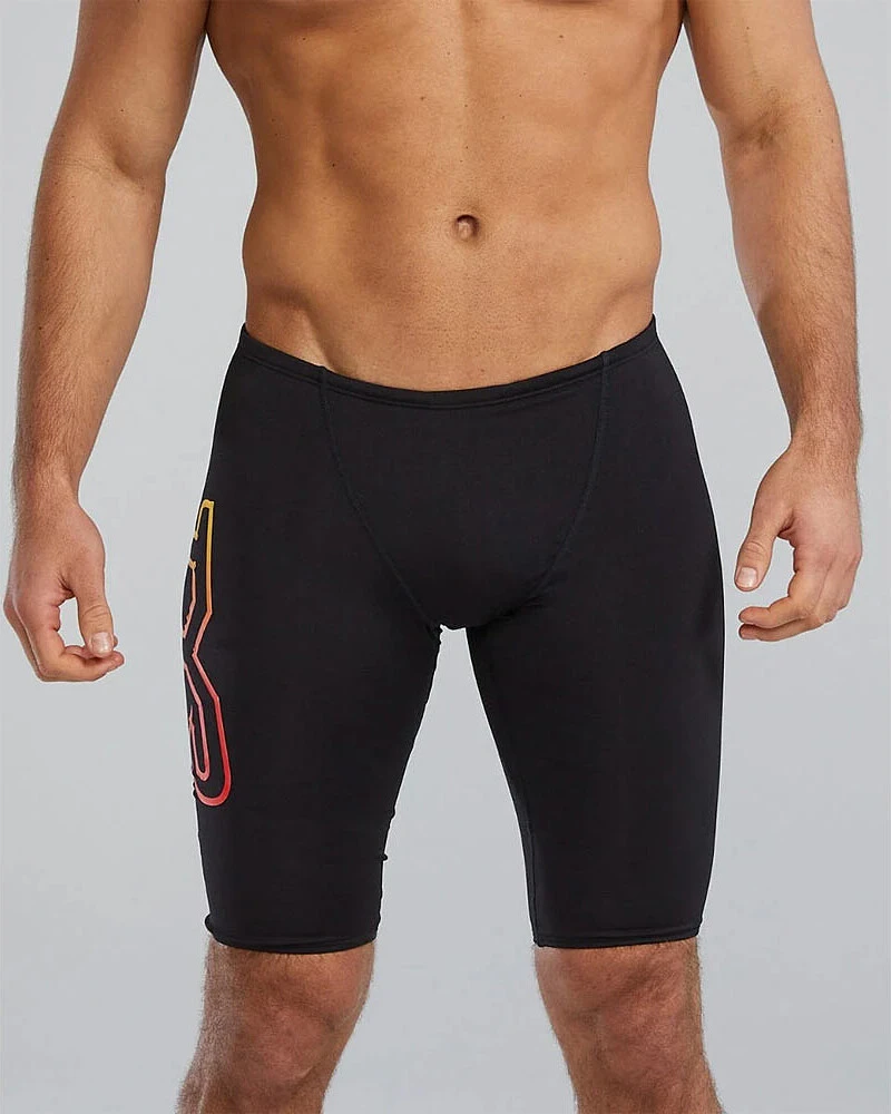 TYR Джаммеры Large Logo Solid Jammer Black/Orange