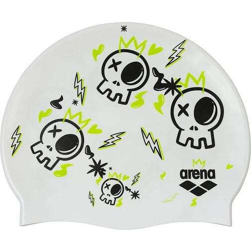 Arena Шапочка для плавания  PRINT JR Fun Skulls