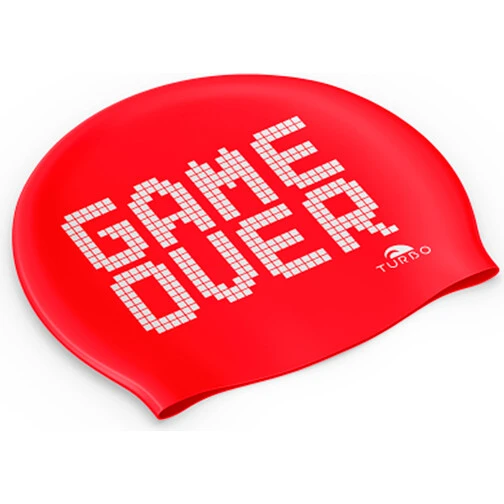 TURBO Шапочка для плавания SUEDE GAME OVER