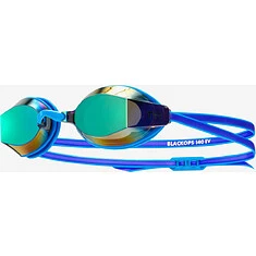 TYR Очки для плавания Women's Black Ops 140 EV Mirrored Racing Royal/Light Blue