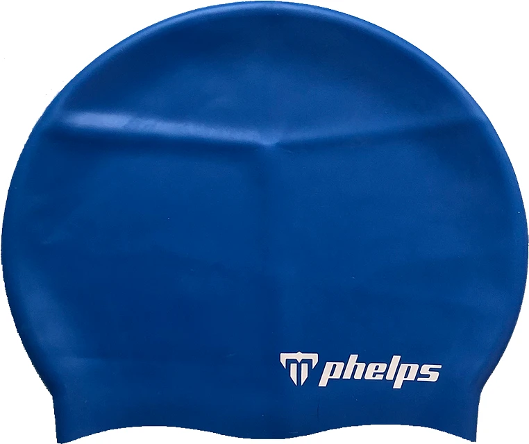 Phelps Шапочка Classic Silicone Blue