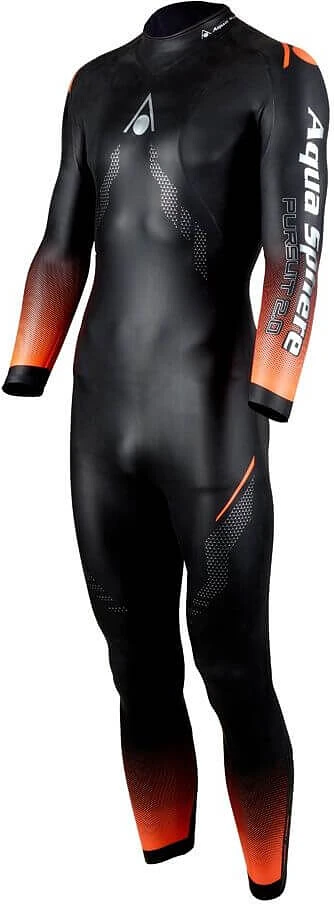 AquaSphere Гидрокостюм мужской Pursuit 2.0 black/orange