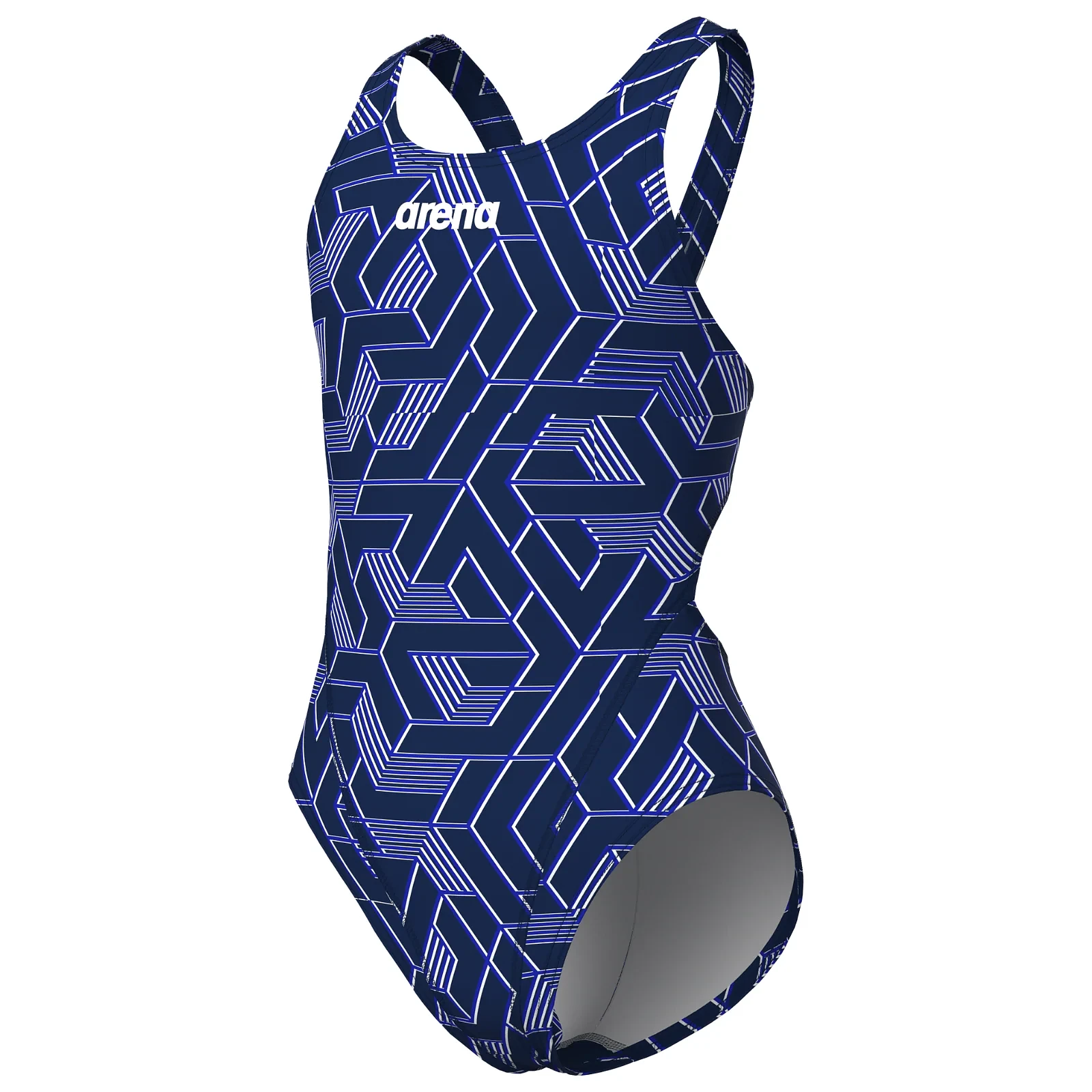 Arena Купальник спортивный ESCAPE SWIM TECH L JR navy-team navy
