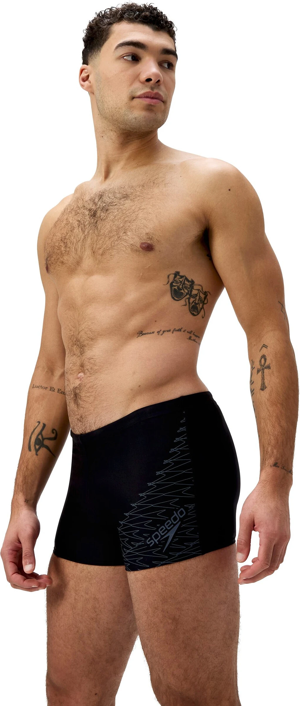 Speedo Плавки мужские Eco Medley Logo Aquashort Black
