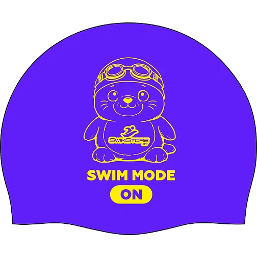 SwimStore Шапочка для плавания Seal purple/yellow