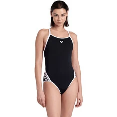 Arena Купальник спортивный ARENA ICONS SUPER FLY BACK SOLID black-white