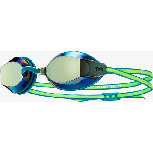 TYR Очки для плавания Blackops 140 EV Racing  Mirrored Blue/Green
