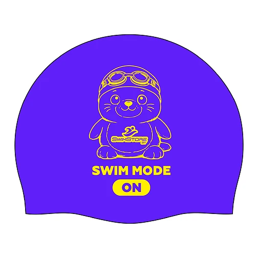 SwimStore Шапочка для плавания Seal purple/yellow
