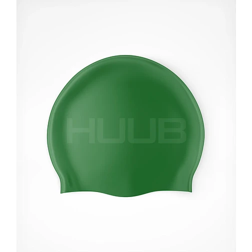 HUUB Шапочка для плавания Silicone Swim Cap Forest Green