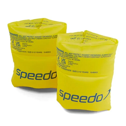 Speedo Нарукавники для плавания Roll Up Armbands yellow