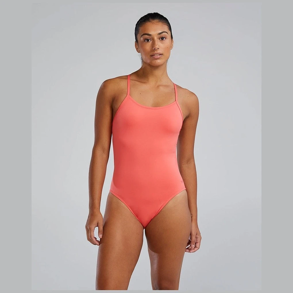 TYR Купальник SOLID CUTOUTFIT Coral
