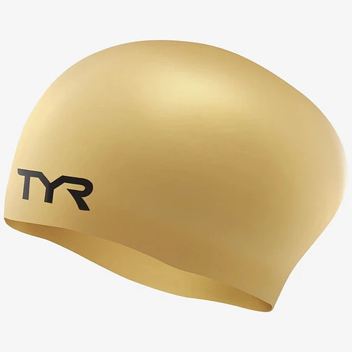 TYR Шапочка для длинных волос Long Hair gold