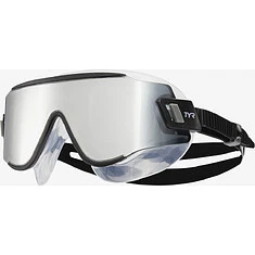 TYR Маска для плавания Tidal Wave Mirrored Swim Mask Silver/Black