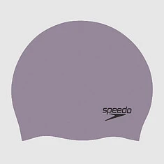 Speedo Шапочка для плавания Plain Moulded Silicone Cap Grey