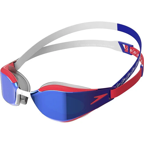 Speedo Очки для плавания Fastskin Hyper Elite Mirror Red/Blue