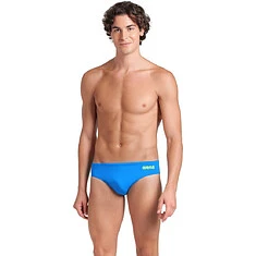Arena Плавки спортивные TEAM SWIM BRIEF SOLID  blue river-artic lime