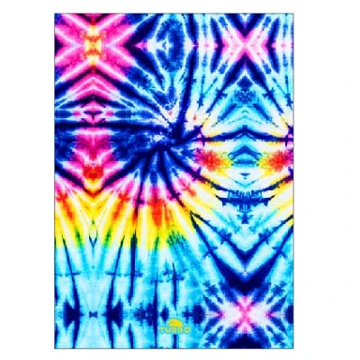 TURBO Полотенце из микрофибры TERRY SWIRL 145x100cm royal