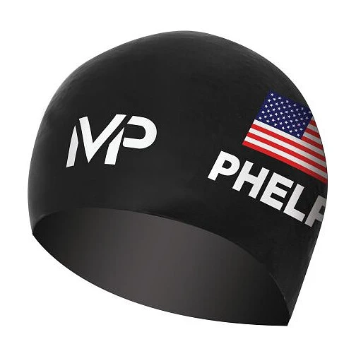 MP Шапочка RACE CAP LTD Michael Phelps Black