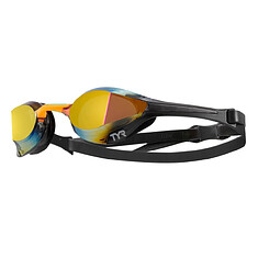 TYR Очки для плавания Tracer-X Elite Racing Mirrored Gold/Orange