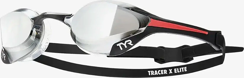 TYR Очки для плавания Tracer-X Elite Racing Mirrored silver/multi