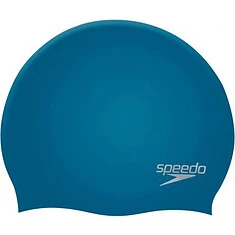 Speedo Шапочка для плавания Plain Moulded Silicone Cap Blue