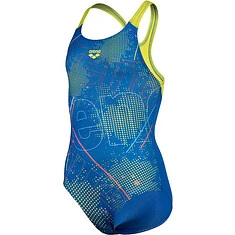 Arena Купальник ARENA GALACTIC JR SWIM PRO BACK royal-soft gr