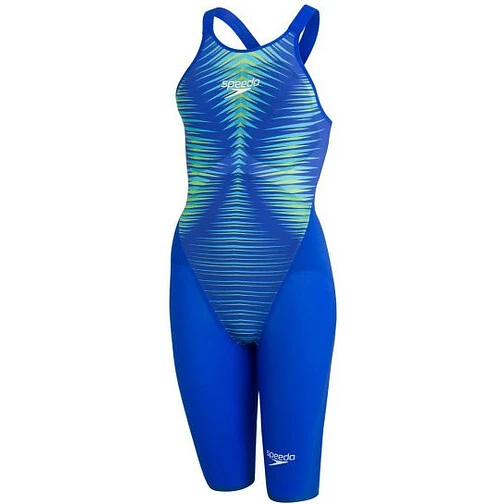 Speedo Гидрокостюм Fastskin LZR Pure Valor Openback Kneeskin Blue/Blue
