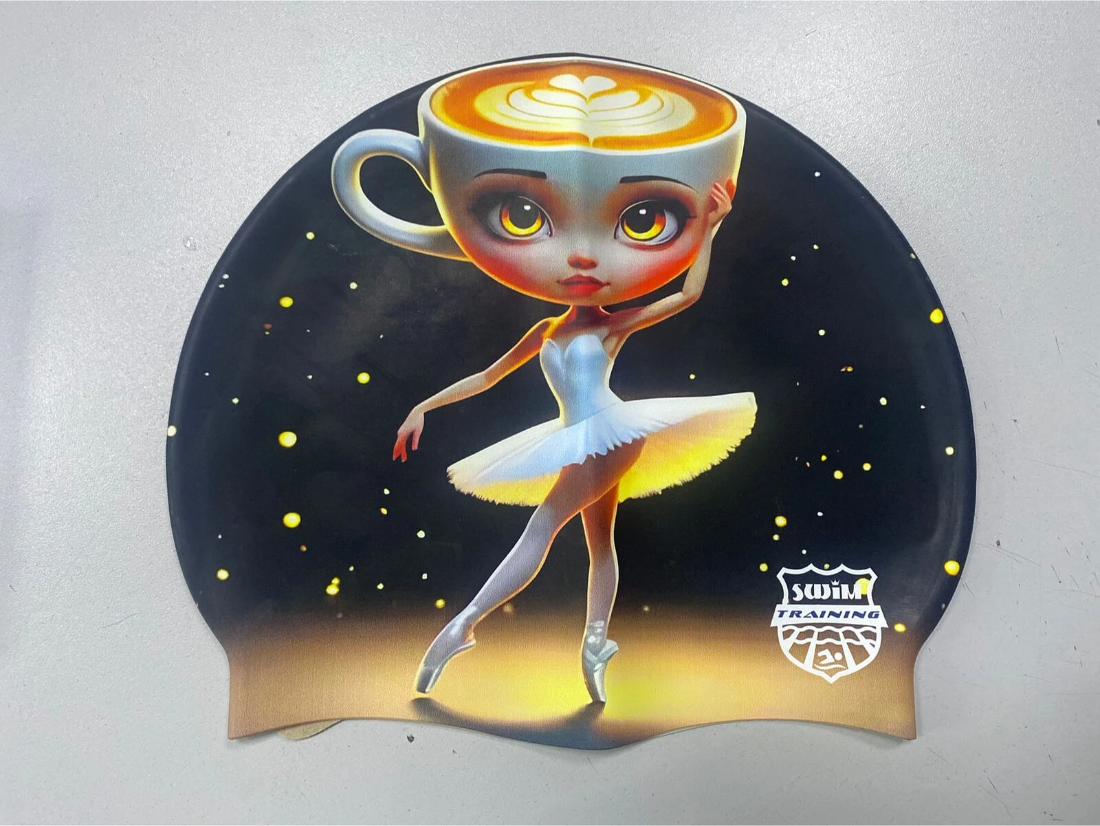 SwimTraining Шапочка для плавания ST Балерина Капучино