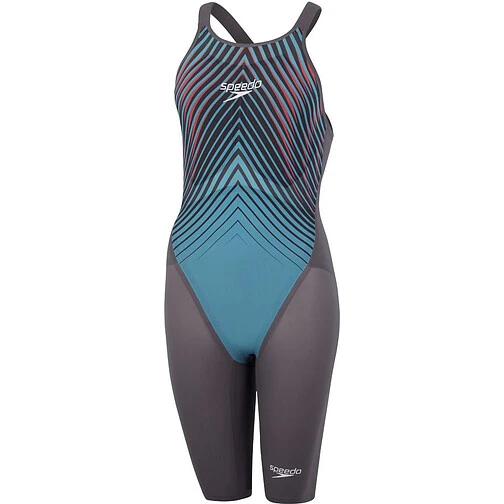 Speedo Гидрокостюм Fastskin LZR Pure Valor Openback Kneeskin grey/blue