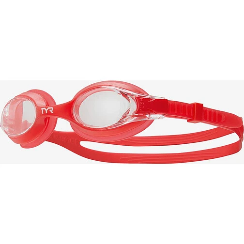 TYR Очки для плавания Swimple Junior clear/red