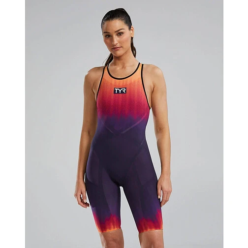 TYR Гидрокостюм VENZO INFLUX Open Back Swimsuit Navy/Multi