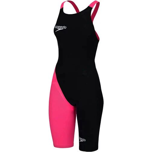 Speedo Гидрокостюм Fastskin LZR Racer Elite 2 Openback Kneeskin black/pink