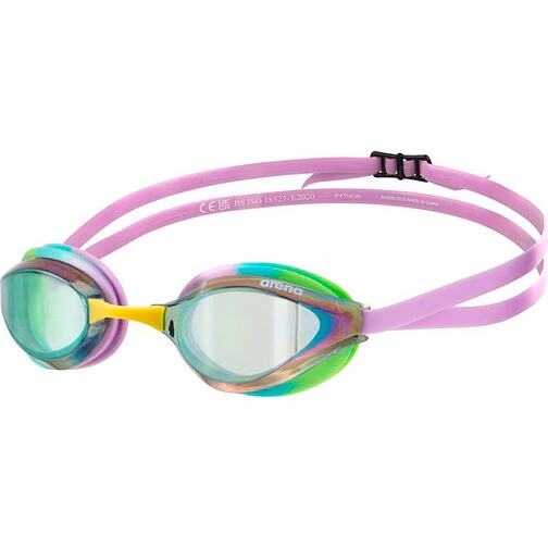 Arena Очки для плавания PYTHON MIRROR green-violet-green