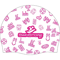 SwimStore Шапочка для плавания Aquatics white