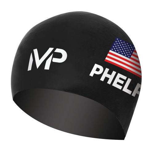 MP Шапочка RACE CAP LTD Michael Phelps Black